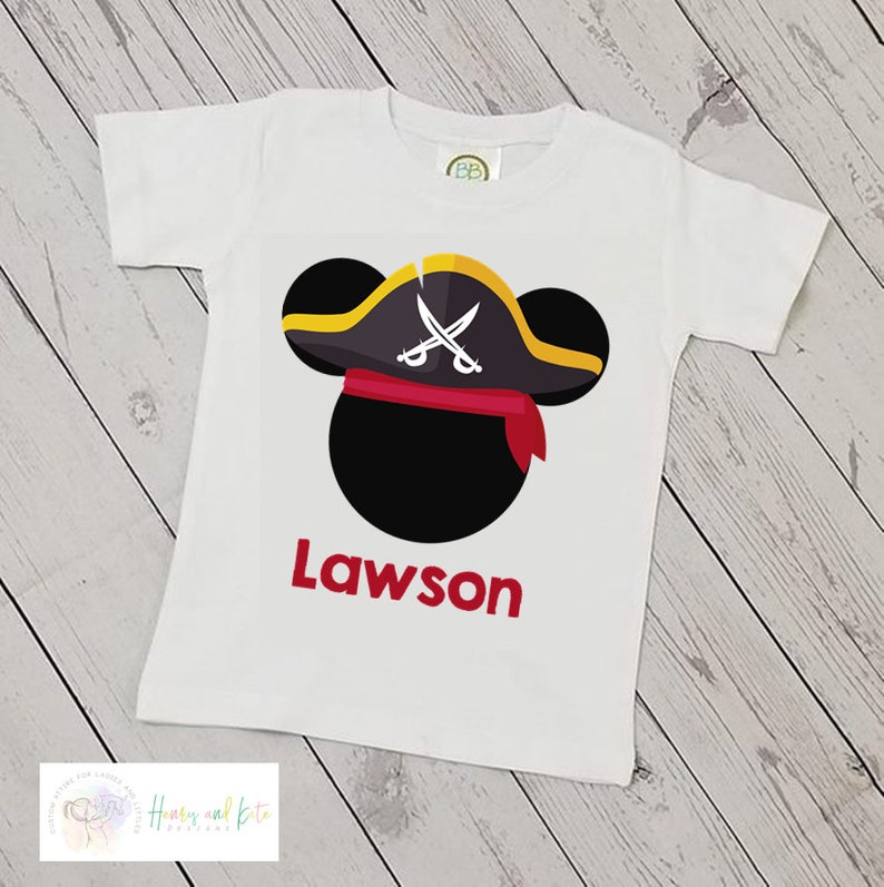 mickey mouse pirate shirt