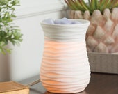 BUNDLE Illumination Tart Warmer w 2 Melts of Your Choice, Ceramic Warmer, Bundle, Tart Warmer, Wax Warmer, Gifts for Her, Modern Style