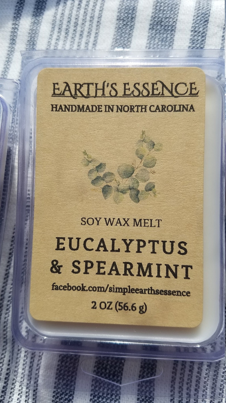 eucalyptus and spearmint wax melts