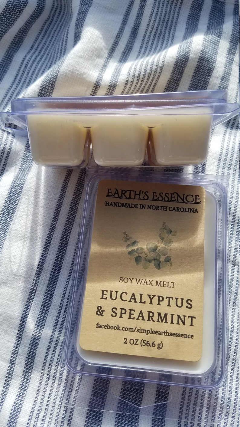 eucalyptus and spearmint wax melts