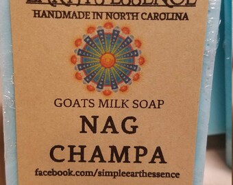 Nag Champa Goat Milk Soap - Beehive Naturals