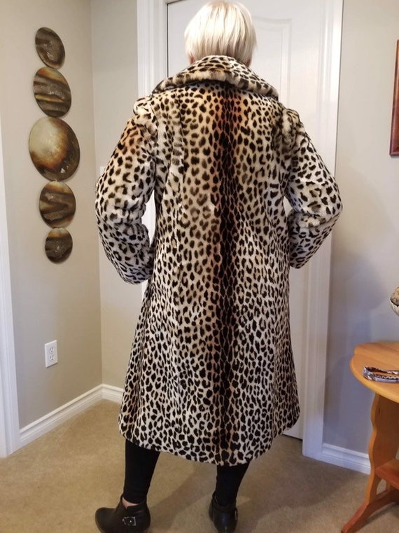 Luxury Leopard Faux For Coat