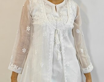 Moonlight Gaze Koti Kurta