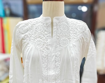 White Cotton Tops