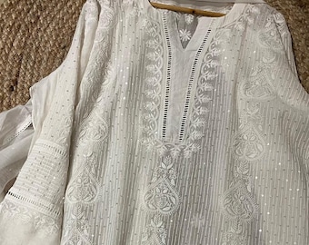 Cotton Umrao Kali Dress
