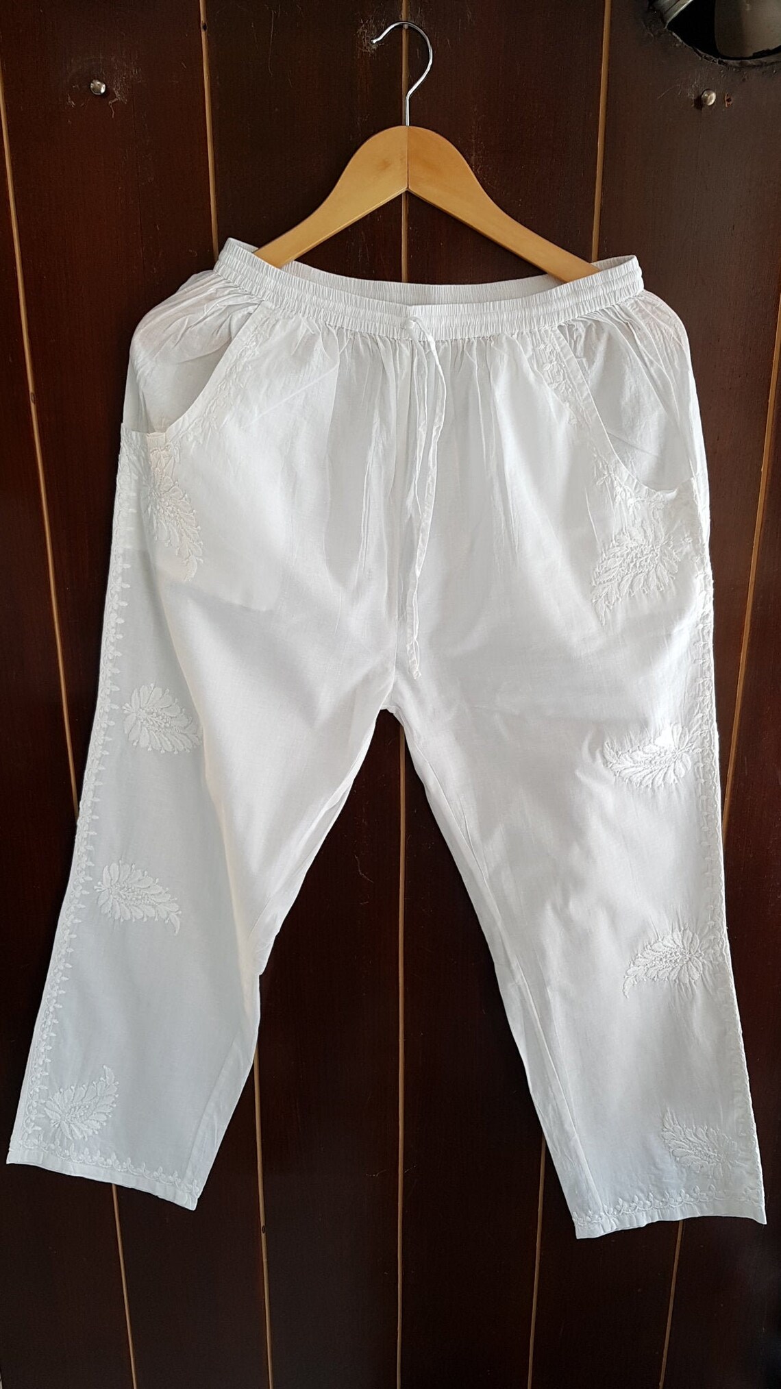 Light Cotton Pants Etsy