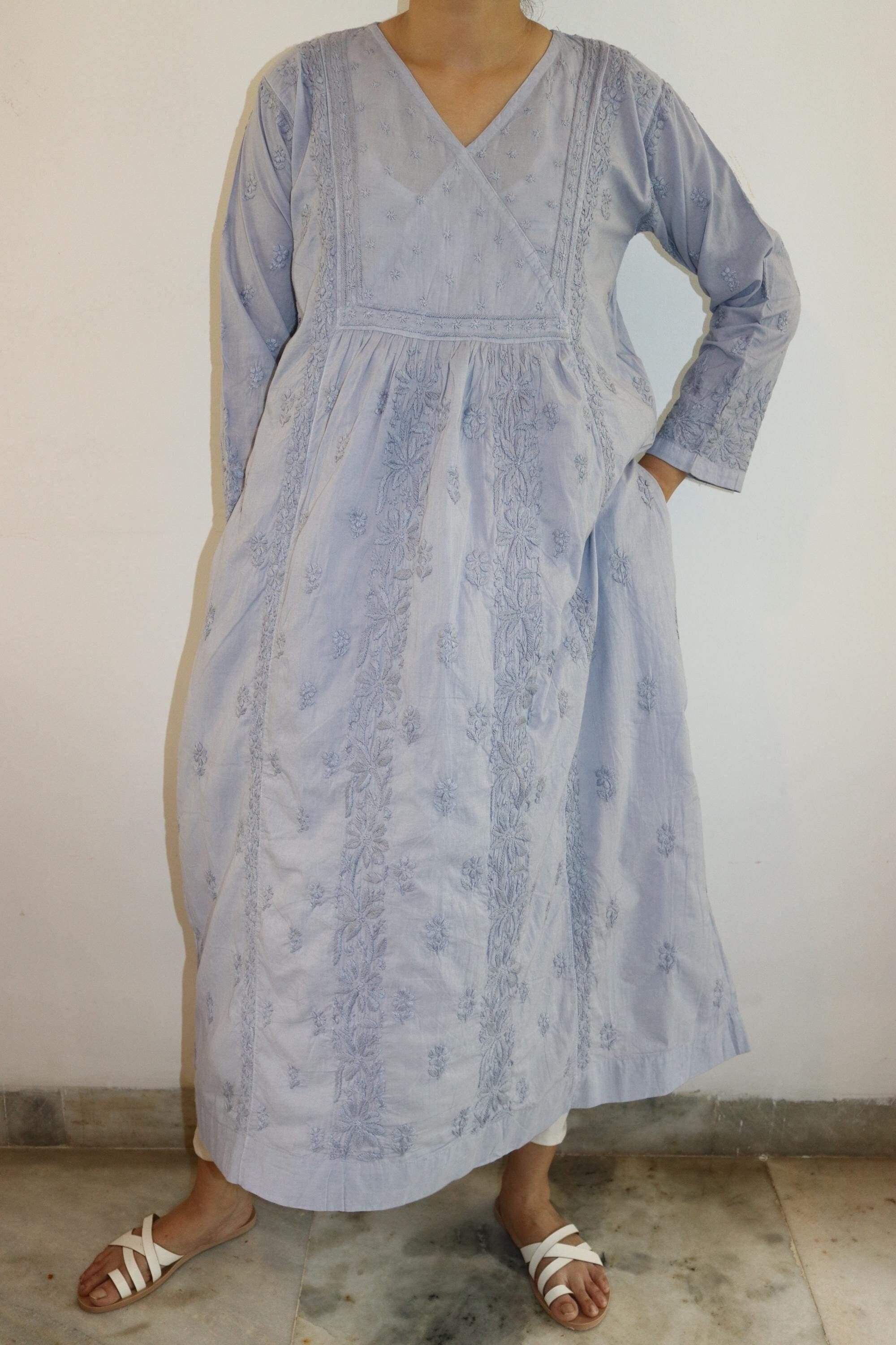 injiri embroidered dress INJIRI DRESS
