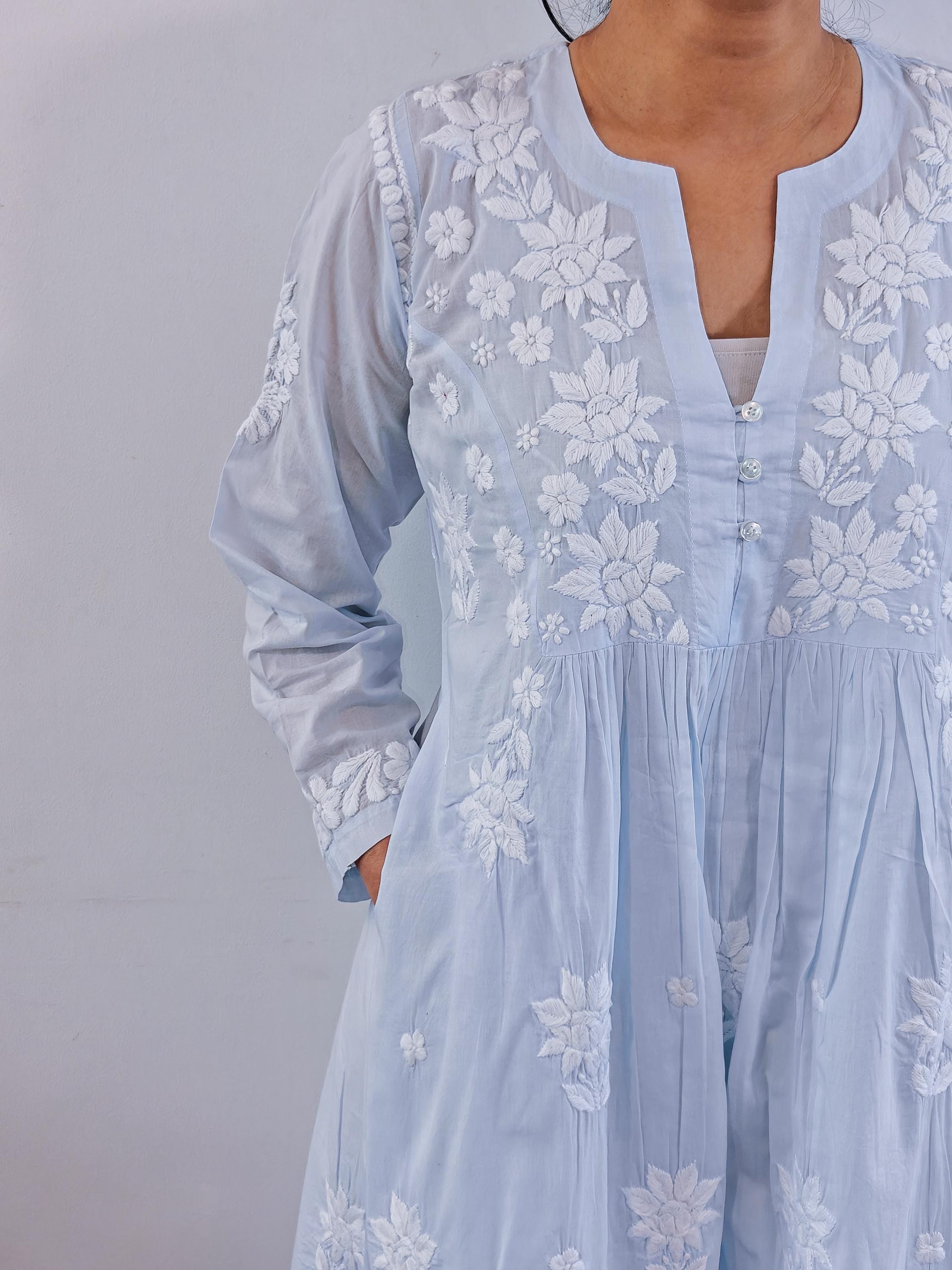 Lucknowi Maxi Dress - Etsy