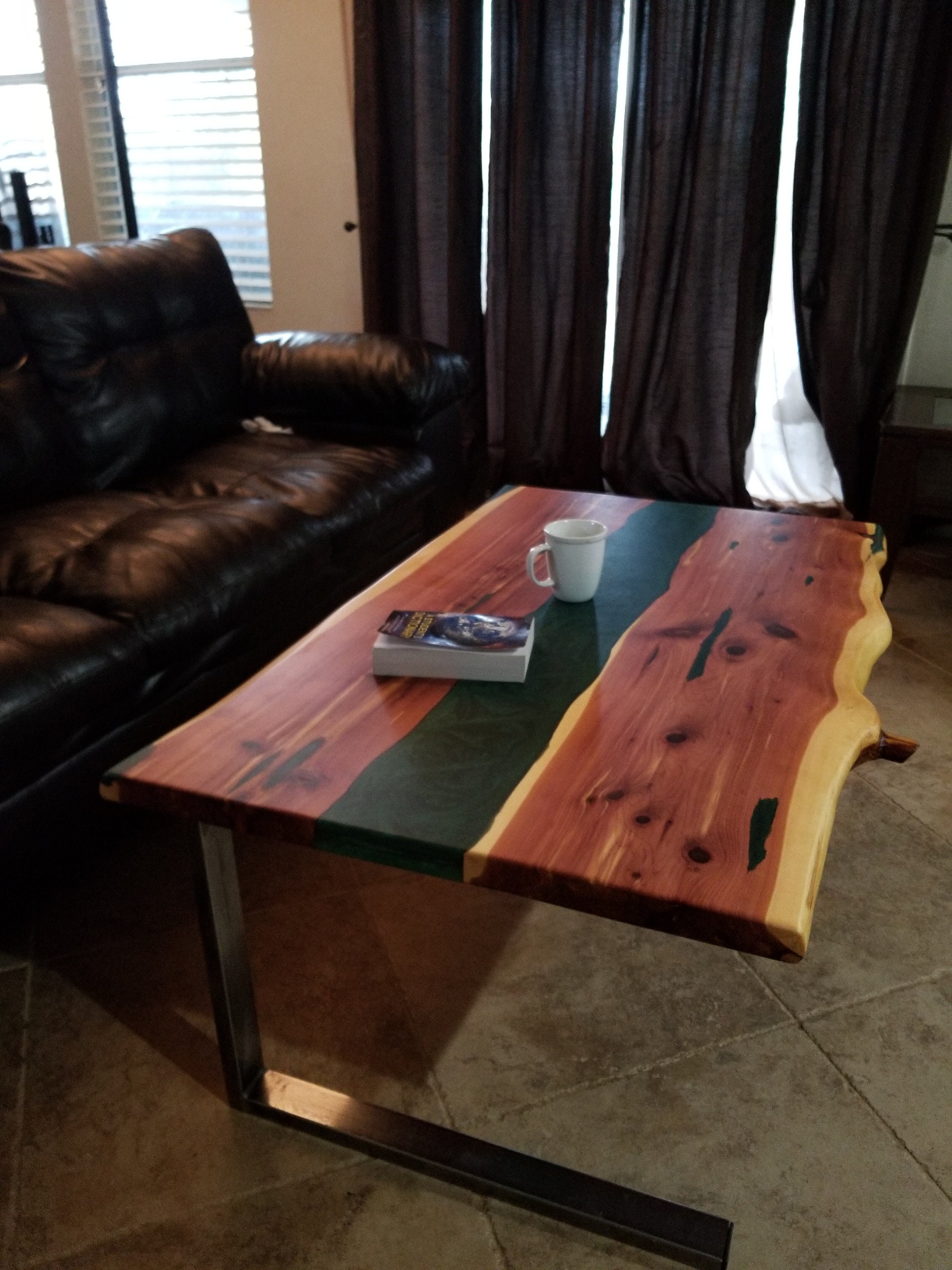 Epoxy River Coffee Table Etsy