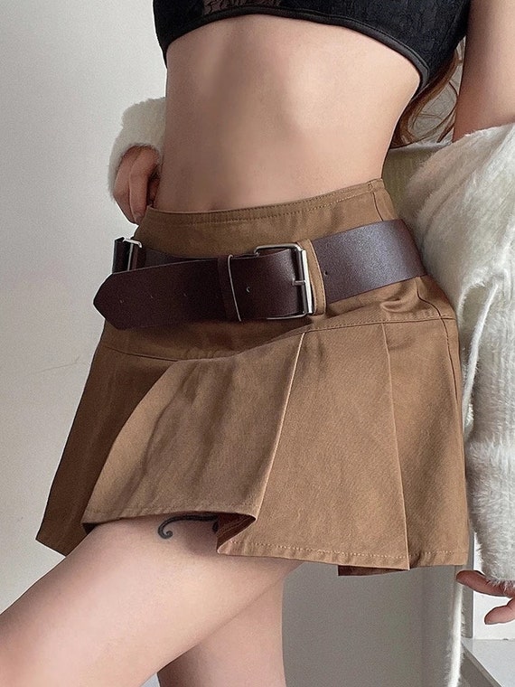 90s top skirt belt
