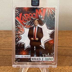 Donald Trump KABOOM! Custom Art Card!