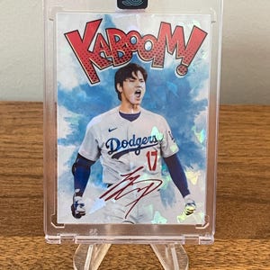 Shohei Ohtani KABOOM! Aangepaste kunstkaart!