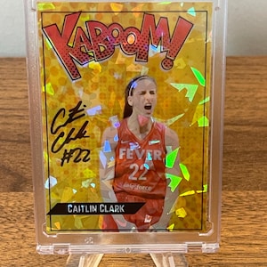 Caitlin ClarkKABOOM! Individuelle Kunst Karte!