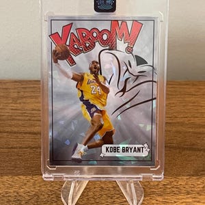 Kobe Bryant KABOOM! Individuelle Kunst Karte!