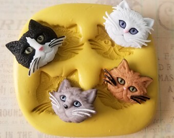 fondant cat etsy