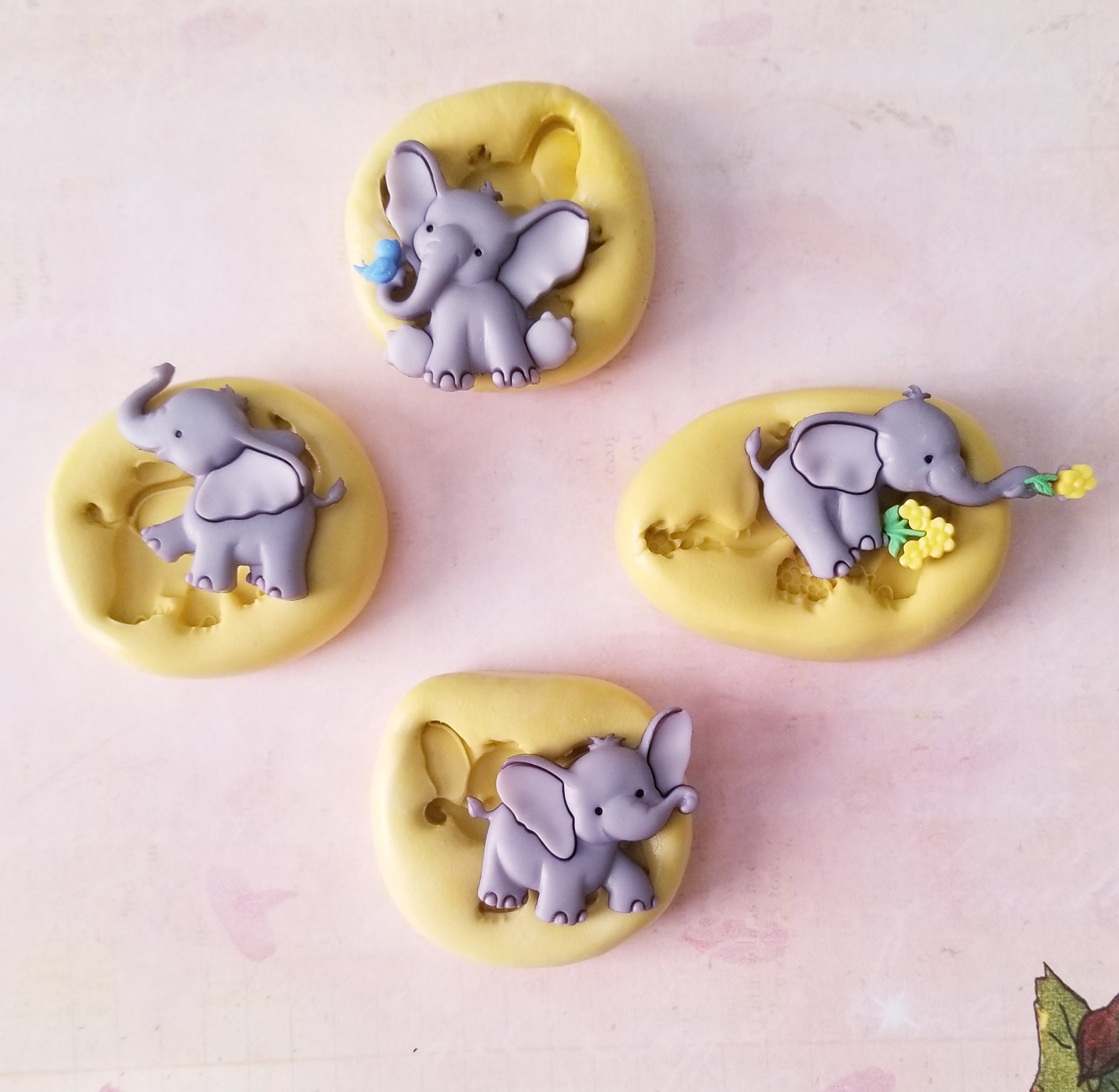Elephant Silicone Mould Cake Decorating Sugarcraft Mold Food Safe