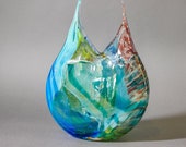 Blown Decorative Vase quot Maelstrom quot by Ian Freas.