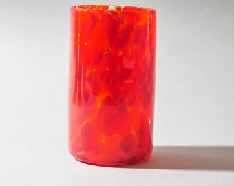 Tall Water Glasses:  Romantic Red