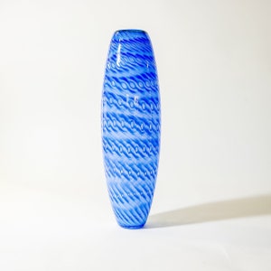 Tall Decorative Blue Vase