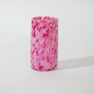 Tall Water Glass:  Pink Punch