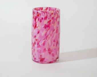 Tall Water Glass:  Pink Punch