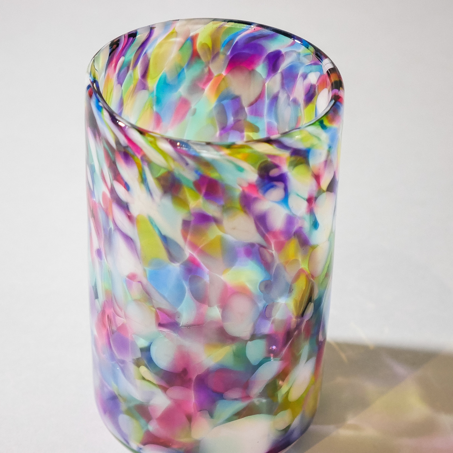 Tall Water Glasses Confetti - Etsy