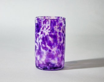 Tall Water Glasses:  Lilac Purple