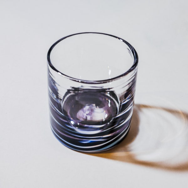 Hand Blown Whiskey Glasses Etsy