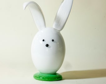 Large Blown Easter Bunny:  "Marshmallow"