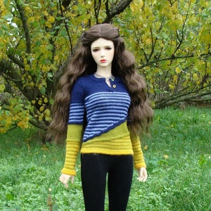 BJD Doll Sweater: half-wool merino - SD/Iplehouse/SartoriaJ/raccoondoll/Smartdoll