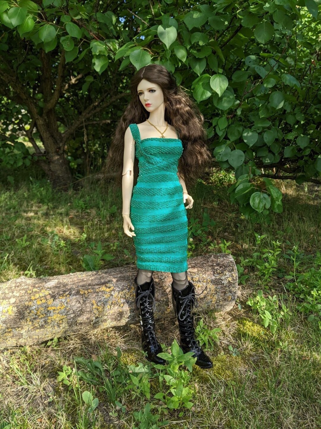 Bjd Clothes Elegant Dress Decorated With Beadsfor for Sid Etsy