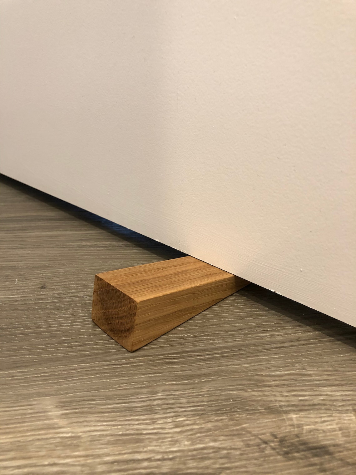 Pack of 4 Solid Oak Wooden door wedges Handmade in the UK FREE Etsy