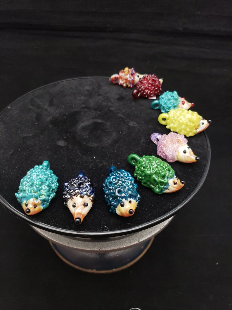 Hedgehog pendants