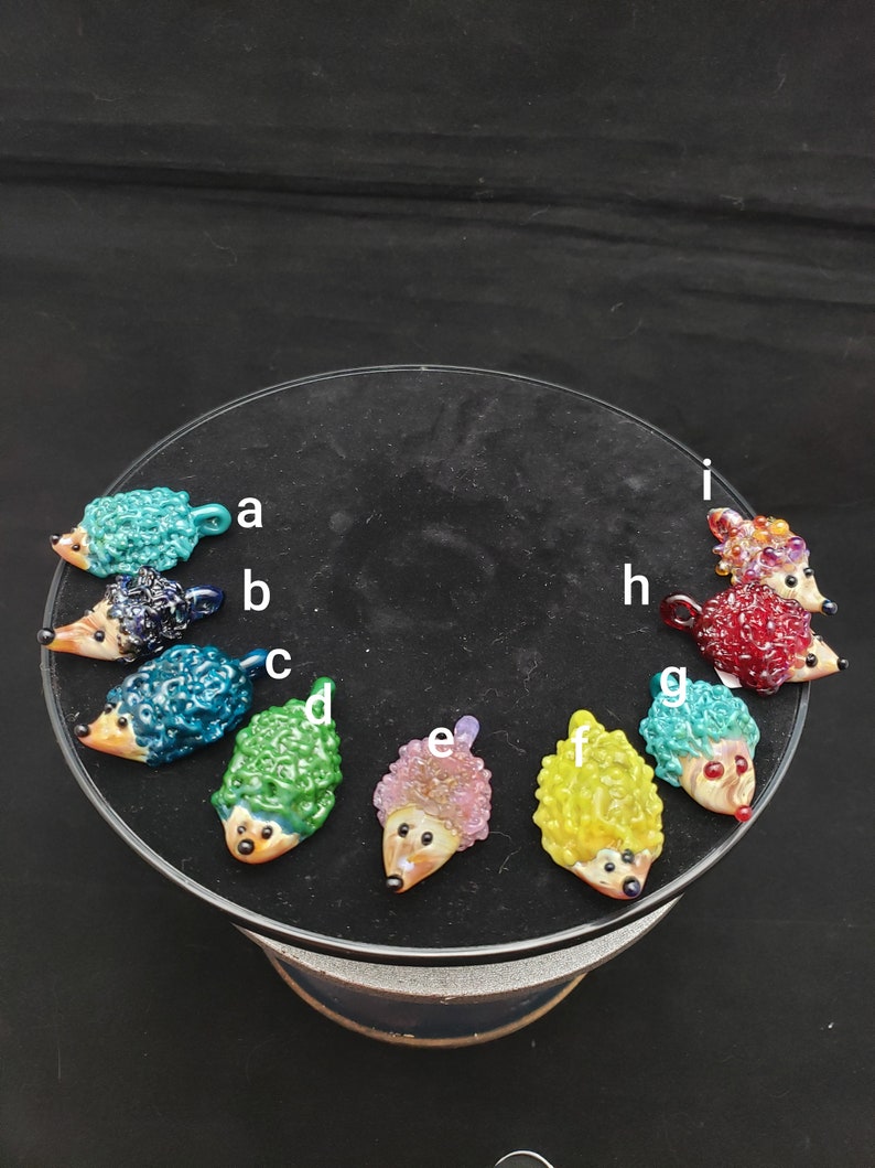 Hedgehog pendants