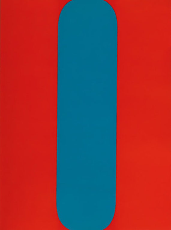 エルスワース ケリー - 無題 - ヴィンテージ オリジナル リトグラフ