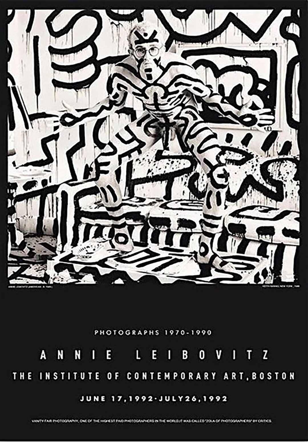 希少 Annie Leibovitz - Keith Haring アニー・リーボヴィッツ