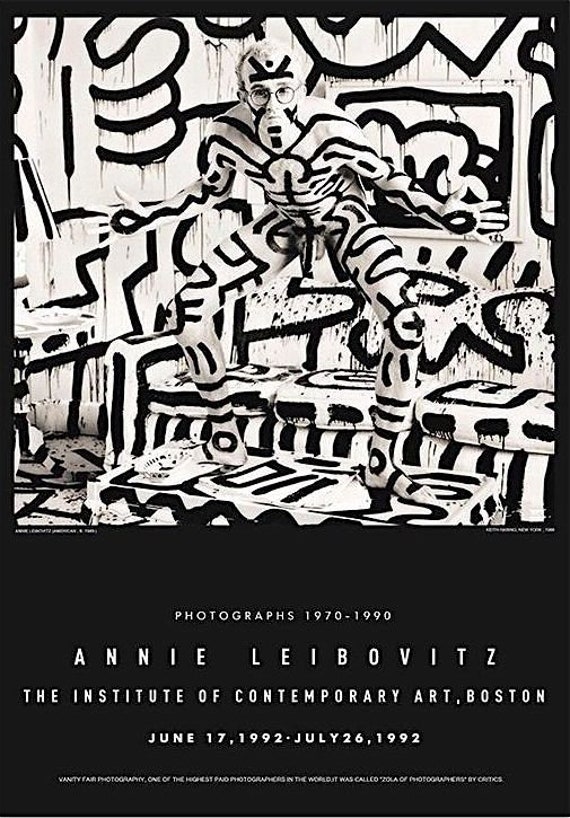 ANNIE LEIBOVITZ - 'Keith Haring' - vintage original e… - Gem