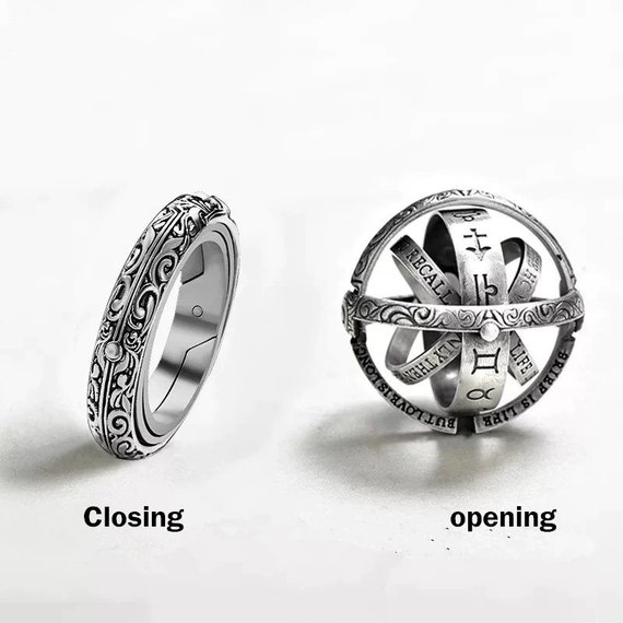 Sphere spinner ring sale
