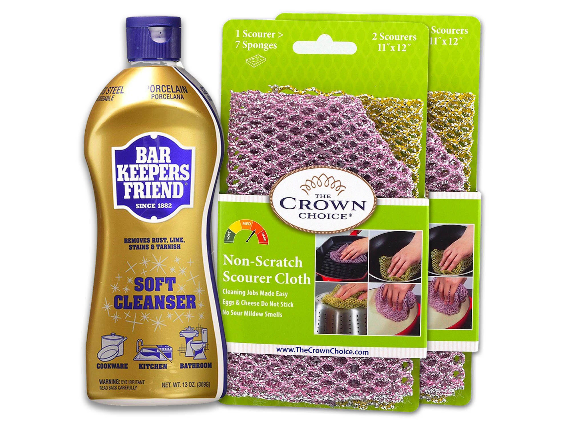 Bar Keepers Friend Cleanser and Polish Powder 12 OZ with Two Etsy