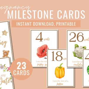 Schwangerschaft Meilensteinkarten |   Druckbare |   Mama Geschenk |   Baby Shower Geschenk |   Wöchentliche Meilensteine |   Sofortiger Download