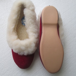 Vintage full fur slippers sales