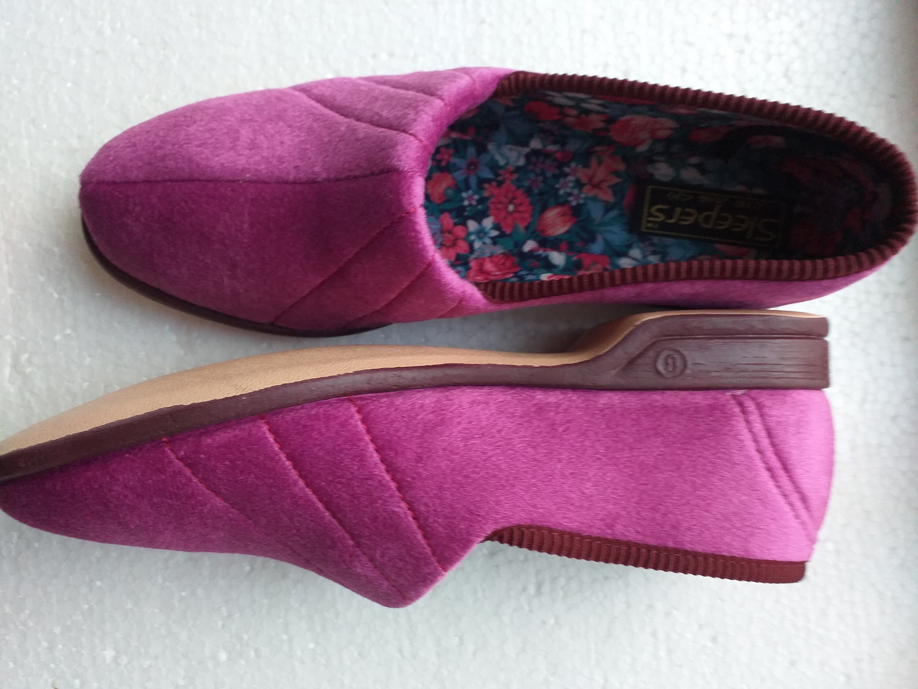 British Made Traditional Carpet Slippers Size UK 6 E New in Etsy UK