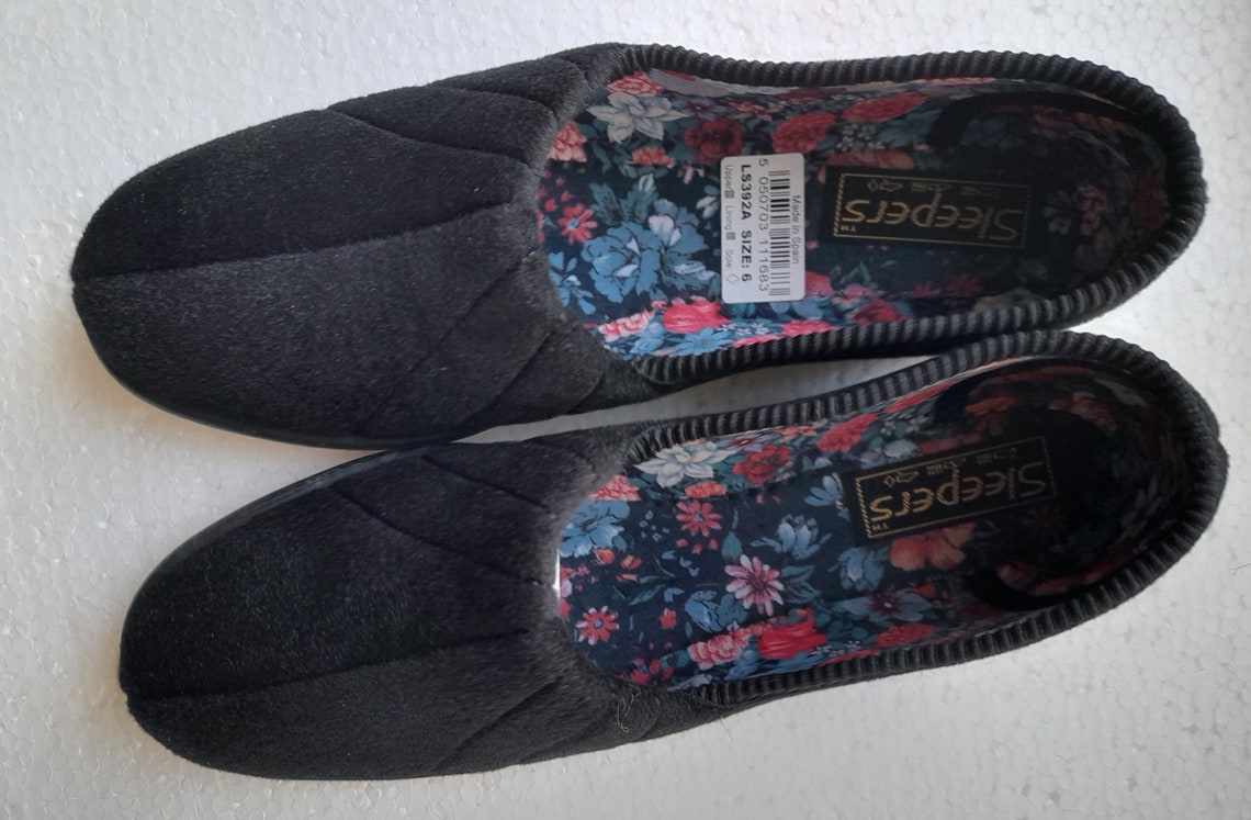 British Made Traditional Carpet Slippers Size UK 6 E New in Etsy Canada