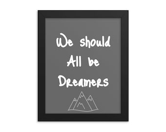 Dream It Framed poster