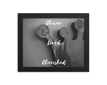 Chosen Framed poster