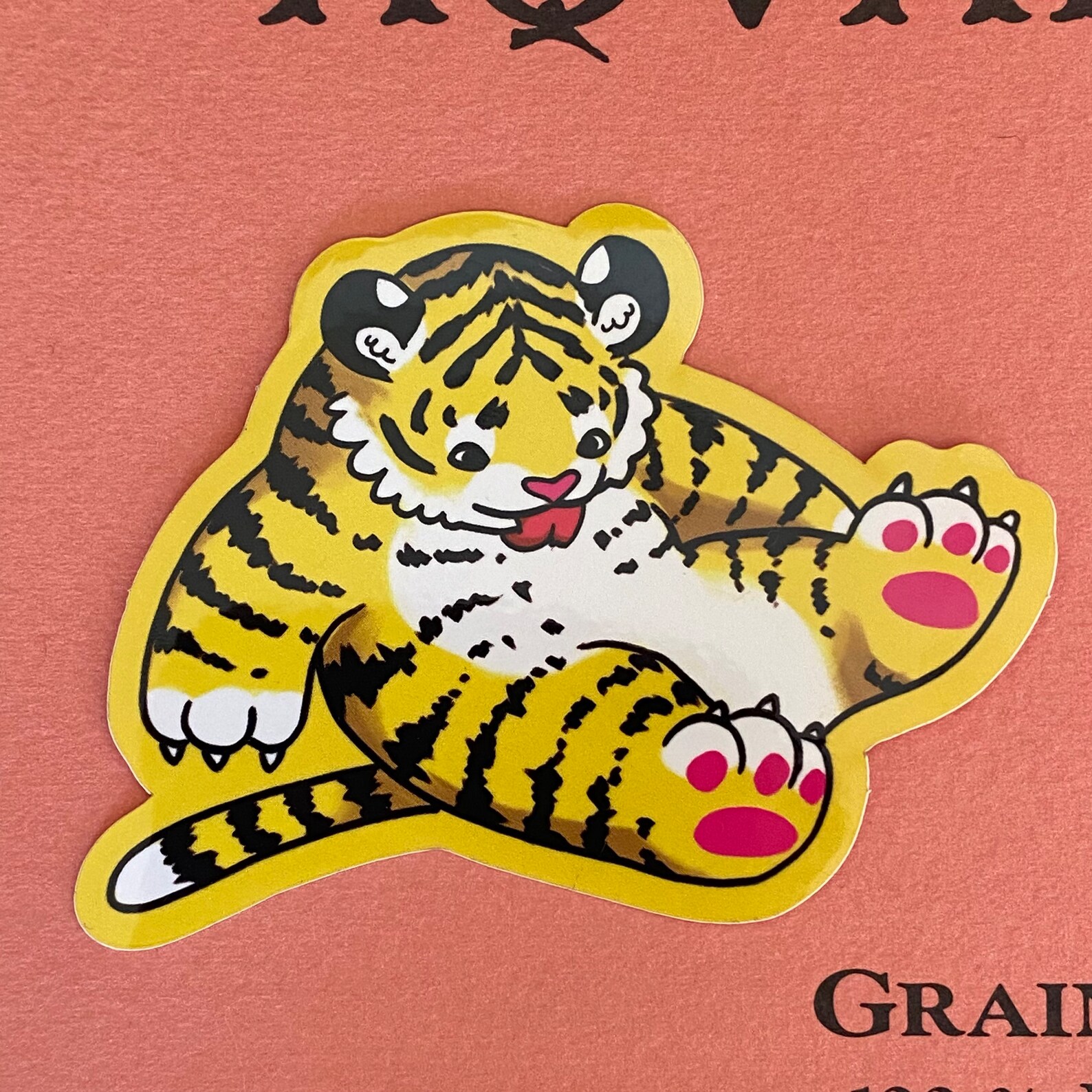 Tigerman Sticker Tiger Sticker - Etsy