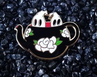 Boo-tea-ful Tea pot Hard Enamel Pin