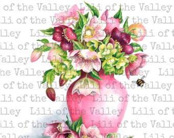 Digital Simply Print - Hellebores, PDF