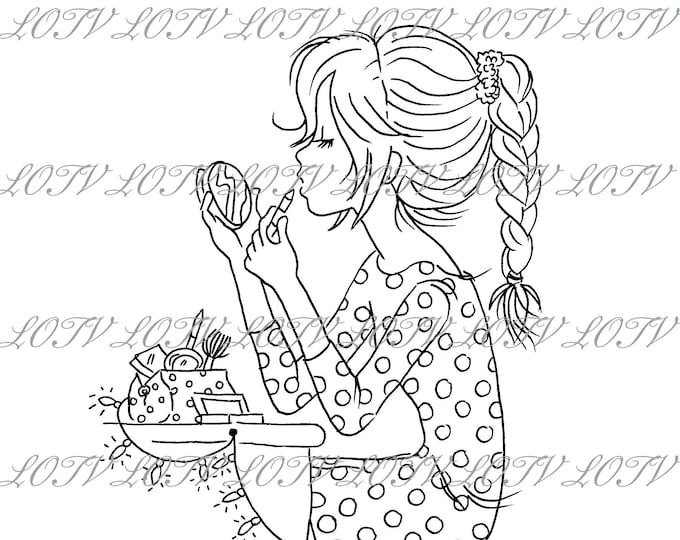 LOTV Digi Stamp - AS - Jasmine Glam