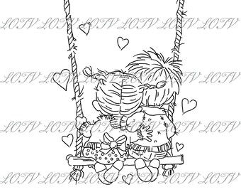 Lotv Digi Stamp - WIE - Seelenverwandte, Jpg, Artwork
